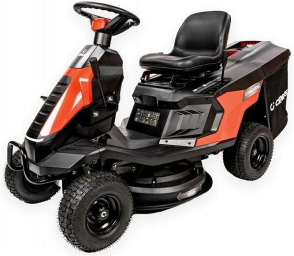 CEDRUS C-TRAC-65HC Traktor ogrodowy Hydrostat 7 KM Loncin – kosiarka z koszem na trawnik 150 l, szerokość cięcia 65 cm, funkcja mulczowania i wyrzut boczny