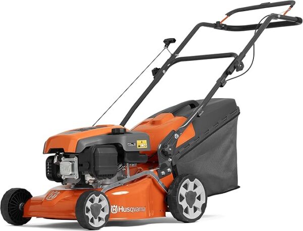 Kosiarka Husqvarna LC 140P, łatwa w użyciu kosiarka do użytku prywatnego, odpowiednia dla mniejszych trawników.