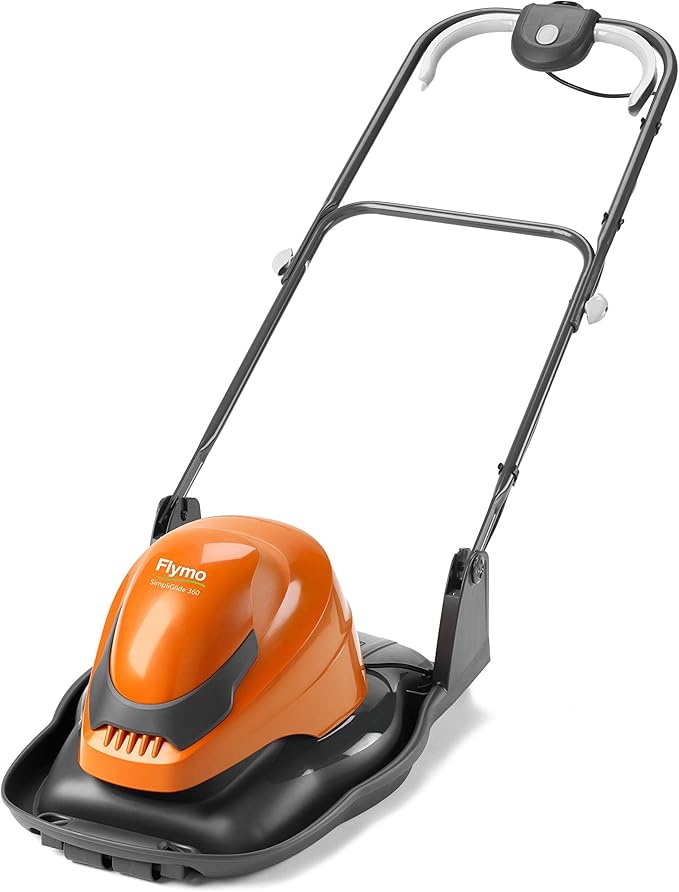 Flymo SimpliGlide 360 Hover kosiarka do trawy, silnik 1800 W, szerokość cięcia 36 cm, składana na płasko, długość kabla 10 m