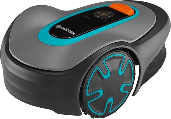 Gardena Robot koszący SILENO minimo 250 m²: inteligentna kosiarka z optymalną łącznością, programowalna przy pomocy aplikacji Gardena Bluetooth®, wersja PL (15201-32)