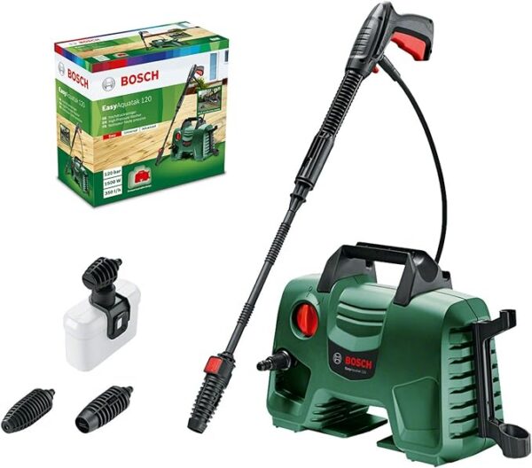 Myjka wysokociśnieniowa EasyAquatak 120 marki Bosch (1500 W, ciśnienie: 120 barów, w kartonie)