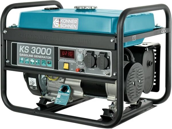 Agregat prądotwórczy Könner & Söhnen KS 3000 Generator benzyna 3000W 7kM 230V 16A